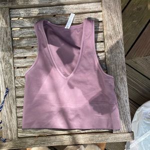 Athleta cropped tank top
